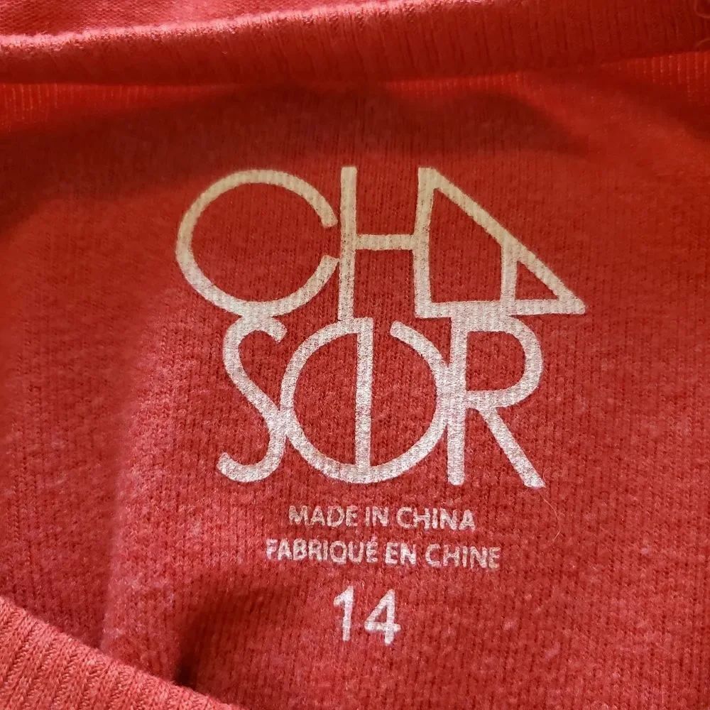 Chaser Red Long Sleeve Top - Picture 5 of 6